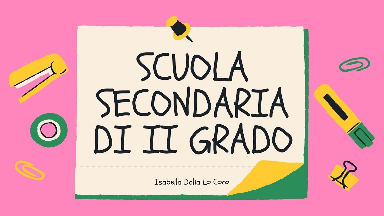 Scuola secondaria di secondo grado